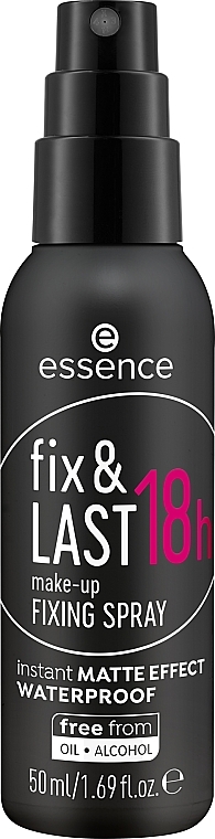 Фиксирующий спрей - Essence Fix & Last 18h Make-up Fixing Spray — фото N2