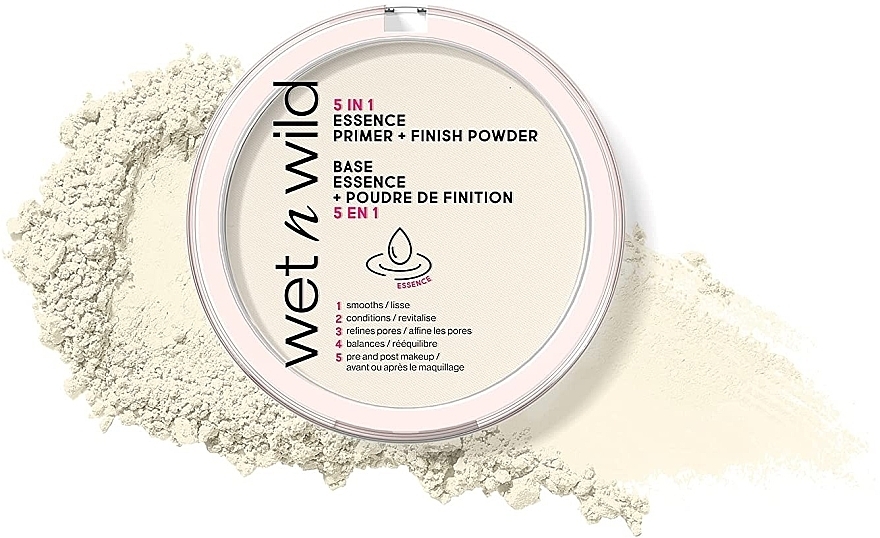 Праймер-пудра для лица - Wet N Wild 5 in 1 Essence Primer + Finish Powder — фото N1