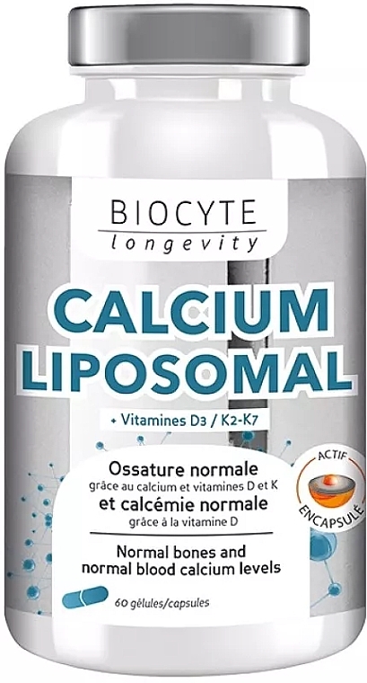 Пищевая добавка "Кальций" - Biocyte Calcium Liposomal — фото N1