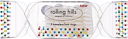 Духи, Парфюмерия, косметика Резинка для волос, прозрачный - Rolling Hills 5 Traceless Hair Rings Cracker