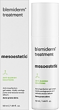 Ночной крем-гель для жирной кожи с акне - Mesoestetic Blemiderm Treatment — фото N2