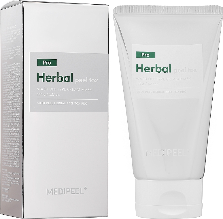 Успокаивающая пилинг-маска c эффектом детокса - MEDIPEEL Herbal Peel Tox Wash Off Type Cream Mask