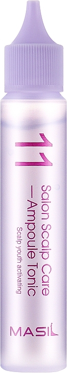 Освіжальний тонік для шкіри голови - Masil 11 Salon Scalp Care Ampoule Tonic — фото N1