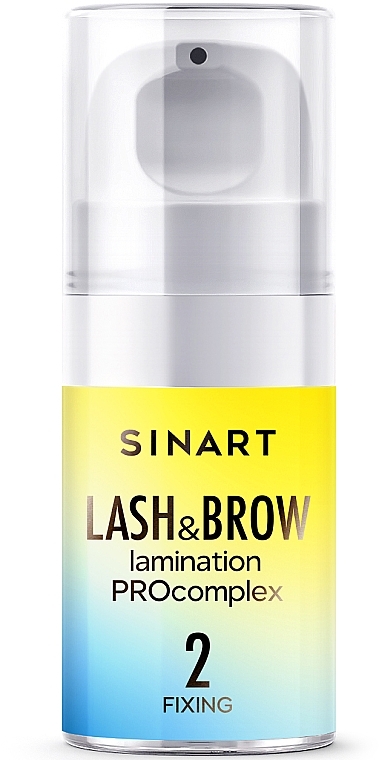 Средство для ламинирования ресниц и бровей - Sinart Lash & Brow Lamination Procomplex 2 Fixing — фото N1