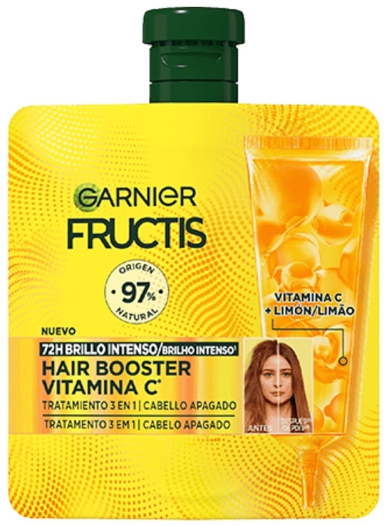 Бустер для волос 3в1 с витамином С - Garnier Fructis Hair Booster Vitamin C Treatment — фото N1