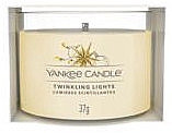 Ароматическая мини-свеча в стакане - Yankee Candle Twinkling Lights Filled Votive — фото N2