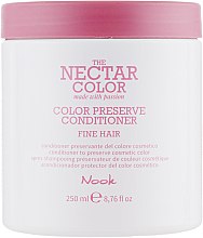 Кондиціонер "Стійкість кольору" для тонкого і нормального волосся - Nook The Nectar Color Color Preserve Conditioner — фото N1