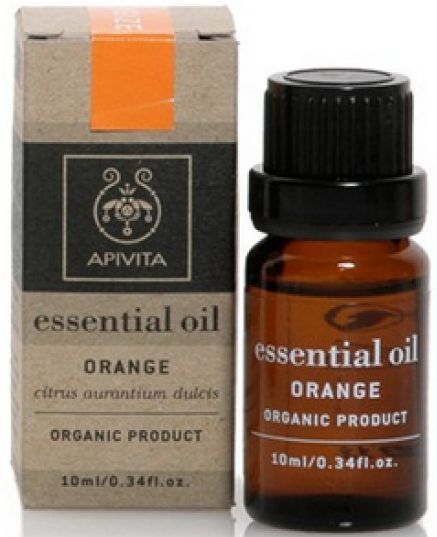 Ефірне масло - Apivita Aromatherapy Organic Orange Oil — фото N1