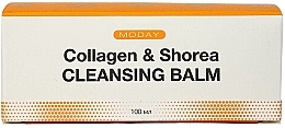 Очищающий бальзам для лица на основе коллагена и органических сливок серой - MODAY Cleansing Balm Collagen & Shorea — фото N4