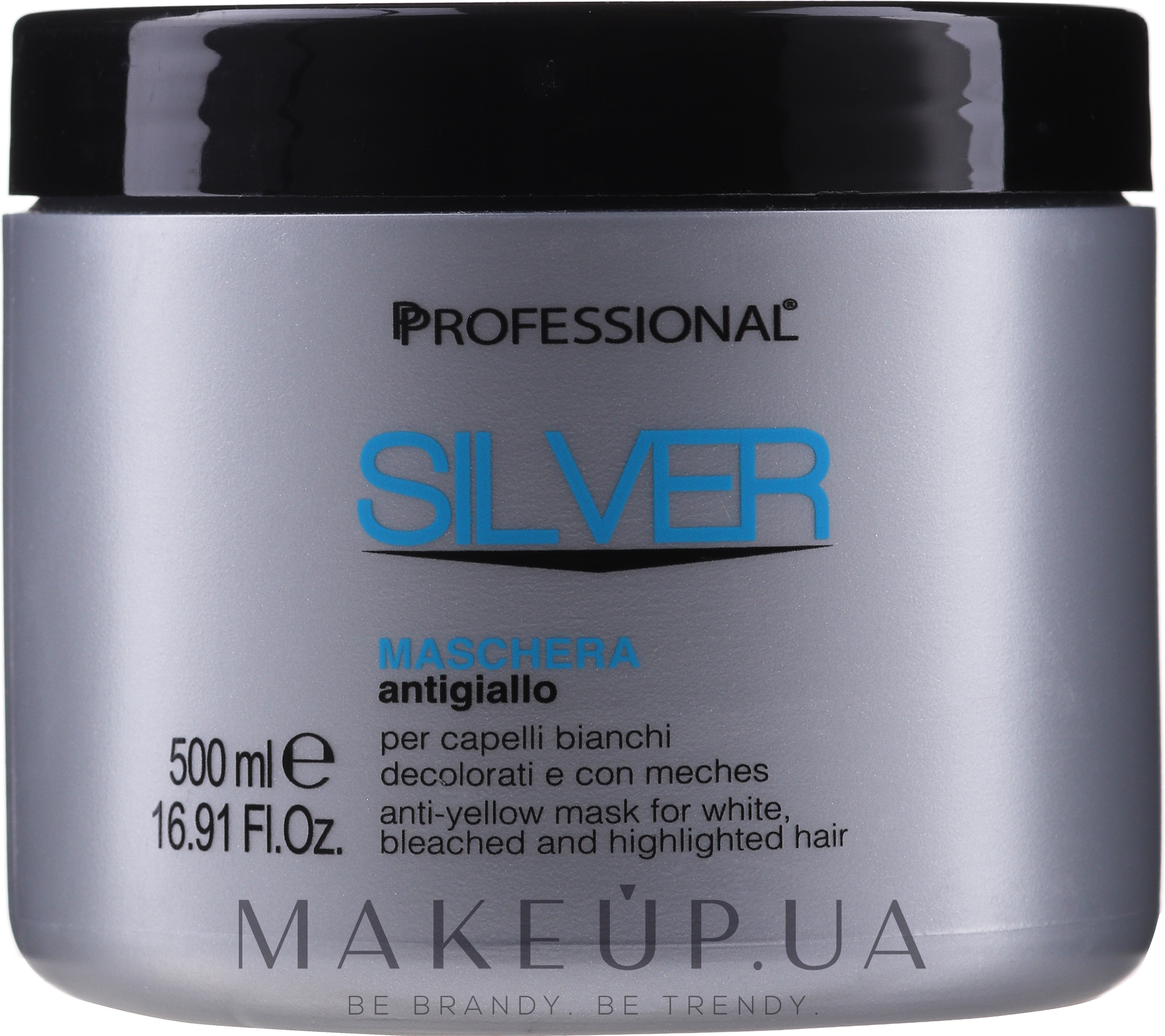 Маска антижовтий ефект - Professional Silver Hair Mask — фото 500ml