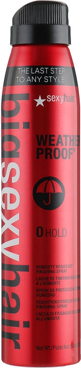 Спрей водовідштовхувальний для волосся - SexyHair BigSexyHair Weather Proof Humidity Resistant Spray  — фото N3