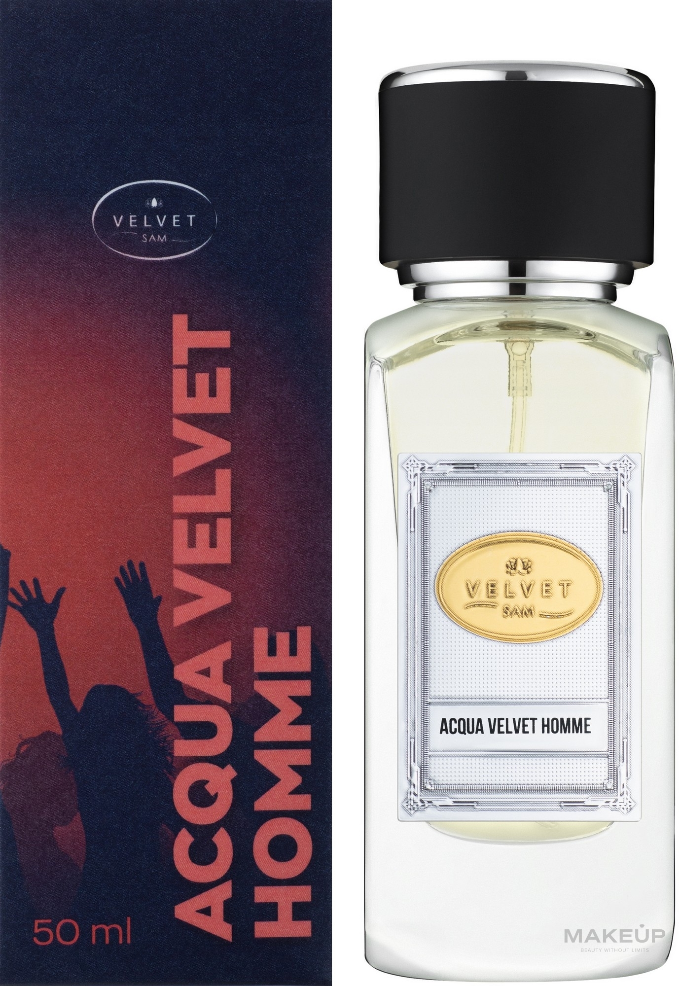 Velvet Sam Acqua Velvet Homme - Парфумована вода — фото 50ml