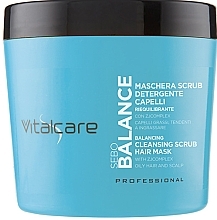 Маска, скраб и очищающее средство 3 в 1 - Vitalcare Professional Sebo Balance Mask & Scrub — фото N2