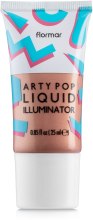 Духи, Парфюмерия, косметика Жидкий хайлайтер - Flormar Arty Pop Liquid Illuminator