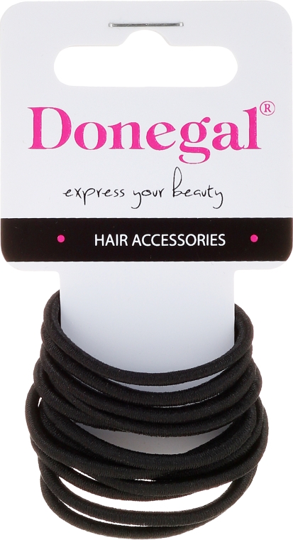 Резинки для волосся, FA-5820, 12 шт. - Donegal — фото N1
