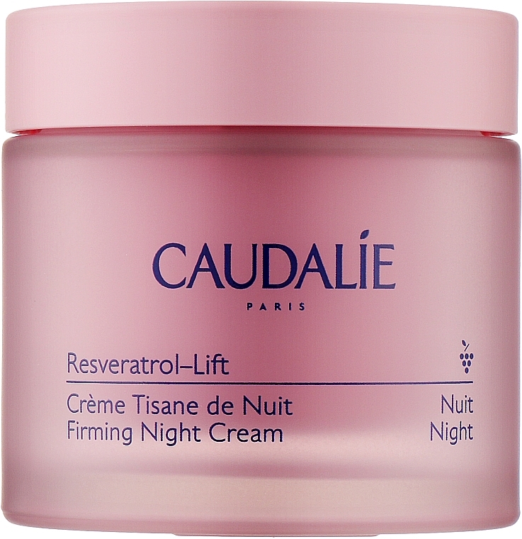 Нічний крем для обличчя - Caudalie Resveratrol Lift Firming Night Cream New — фото N1