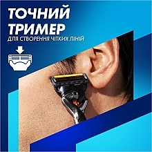 Бритва з 4 змінними касетами+підставка - Gillette Fusion ProGlide — фото N7