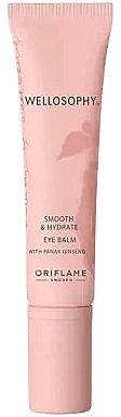 Бальзам для шкіри навколо очей "Гладкість і зволоження" - Oriflame Wellosophy Smooth & Hydrate Eye Balm — фото N1