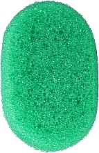 Парфумерія, косметика Губка для тіла масажна "Антистрес", зелена - Sanel Antystress