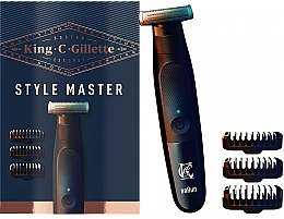 Духи, Парфюмерия, косметика Электрический триммер мужской - Gillette King C. Style Master