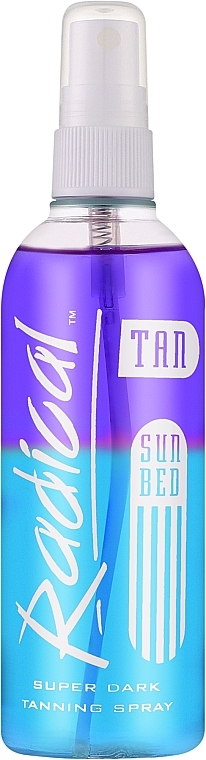 Спрей для солярия для интенсивного загара - Radical Tan Super Dark Tanning Spray  — фото N1