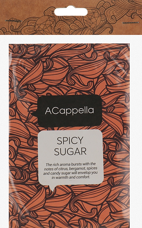 ACappella Spisy Sugar - Ароматичне саше — фото N1