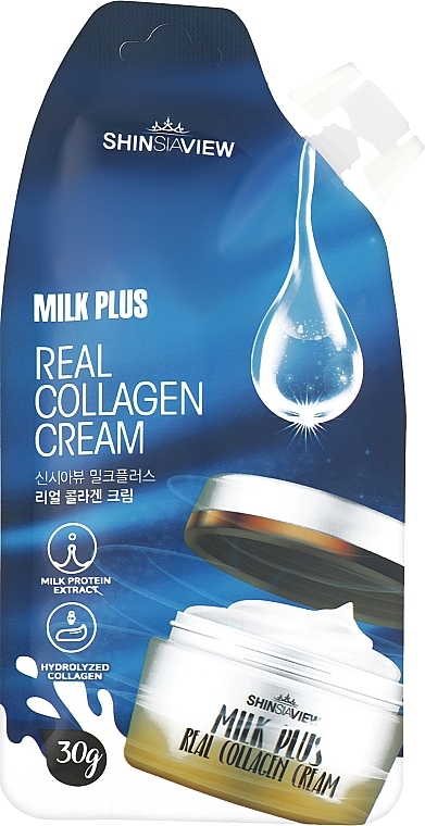 Крем для лица с коллагеном - Shinsiaview Real Collagen Cream — фото N1
