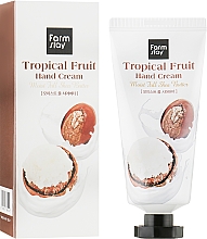Крем для рук с маслом ши - FarmStay Tropical Fruit Hand Cream Moist Full Shea Butter — фото N1