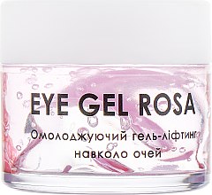 Духи, Парфюмерия, косметика Гель-лифтинг для кожи вокруг глаз "Роза" - Soap Stories Eye Gel
