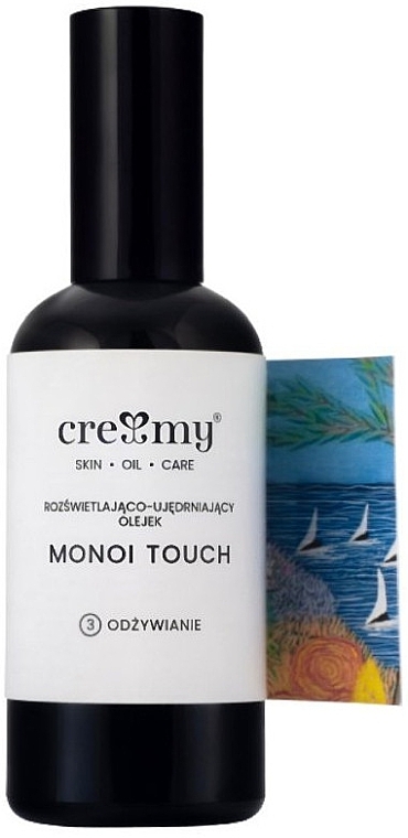 Осветляющее и укрепляющее масло для тела - Creamy Monoi Touch — фото N1