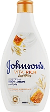 Доглядальний лосьйон для тіла з йогуртом, вівсом і медом - Johnson’s® Vita-rich Smoothies — фото N1