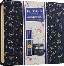 Парфумерія, косметика Набір - L'Occitane Immortelle Precious Christmas Gift Set (f/cr/50ml + foam/150ml + box) *