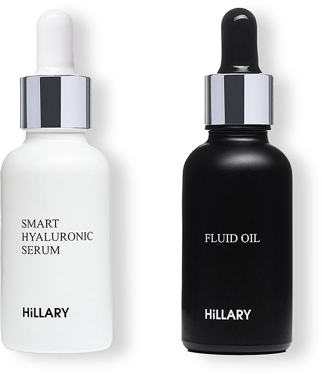 Набір для догляду за шкірою обличчя - Hillary Deep Hydration And Skin Regeneration (ser/30 ml + fluid/30ml)