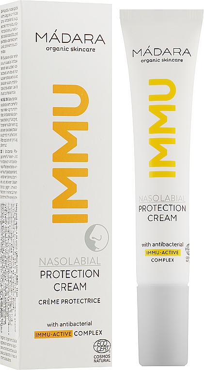 Защитный крем для области носа и рта - Madara Cosmetics IMMU Nasolabial Protection Cream — фото N2