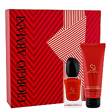 Духи, Парфюмерия, косметика Giorgio Armani Si Passione - Набор (edp/30ml + b/lot/75ml)