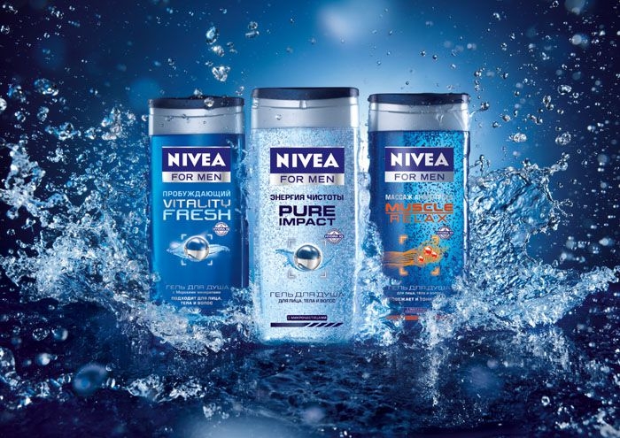 Гель для душу  - NIVEA MEN Pure Impact Shower Gel — фото N3