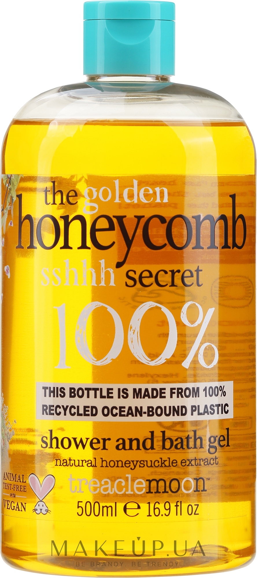 Гель для душу "Медовий десерт" - Treaclemoon The Honeycomb Secret Bath & Shower Gel — фото 500ml