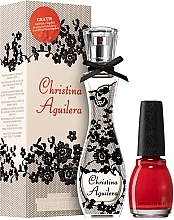 Духи, Парфюмерия, косметика Christina Aguilera Signature - Набор (edp/30ml + nail/15ml)