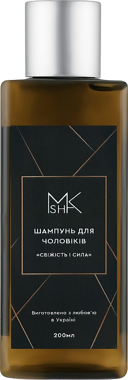Шампунь для мужчин "Свежесть и сила" - M.A.K&SHAM — фото N1