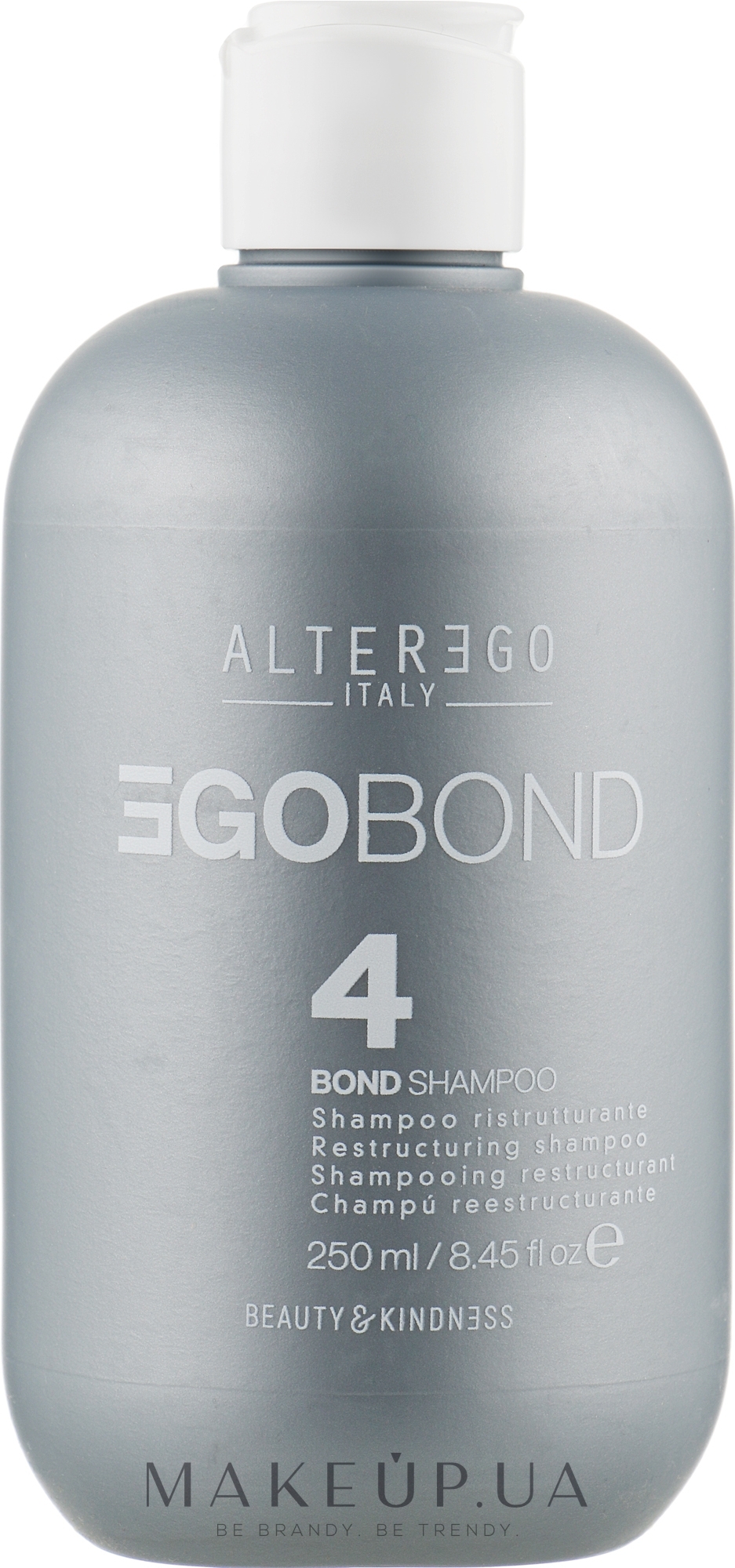 Реструктурувальний шампунь для відновлення й живлення волосся - Alter Ego Egobond 4 Bond Shampoo — фото 250ml
