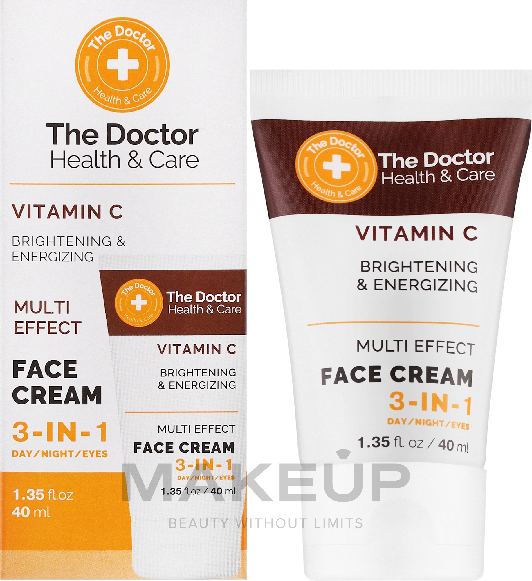 Крем для обличчя 3 в 1 - The Doctor Health & Care Vitamin C Face Cream — фото 40ml