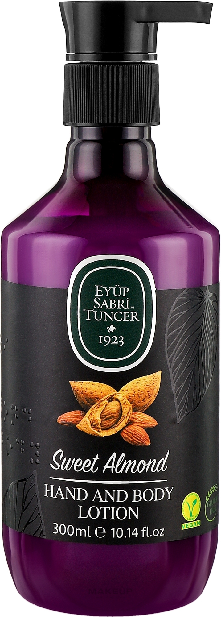Увлажняющий лосьон для рук и тела с миндальным маслом и маслом ши - Eyup Sabri Tuncer Sweet Almond — фото 300ml