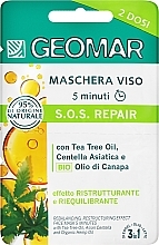 Маска для лица для быстрого восстановления кожи - Geomar SOS Repair Face Mask — фото N1