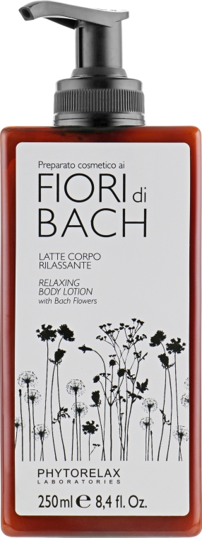 Лосьйон для тіла зволожуючий FLORI DI BACH RELAXING PhL - Phytorelax Laboratories Fiori Di Bach Relaxing Body Lotion — фото N1