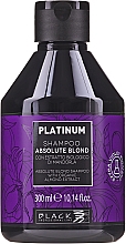 Шампунь для освітленого волосся - Black Professional Platinum Absolute Blond Shampoo — фото N1