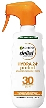 Парфумерія, косметика Сонцезахисний спрей - Garnier Delial Ambre Solaire Hydra 24h Protect Spray SPF30+