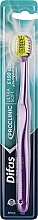 Зубна щітка "Ultra Soft" 512568, фіолетова із салатовою щетиною - Difas Pro-Clinic 5100 — фото N1