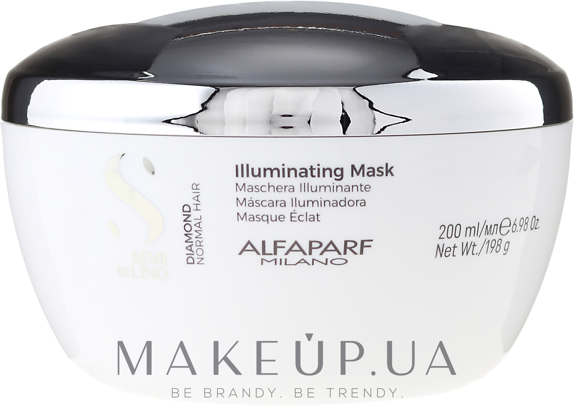 Маска для придания блеска волосам - Alfaparf Illuminating Mask — фото 200ml