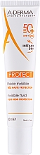 Солнцезащитный флюид SPF 50+ - A-Derma Protect Invisible Fluid Very High Protection — фото N1