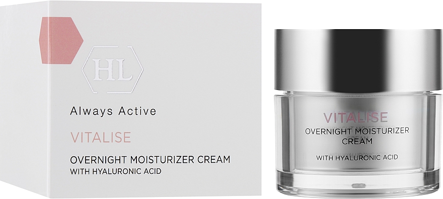 Ночной питательный крем для лица - Holy Land Cosmetics Vitalise Overnight Moisturizer Cream — фото N2